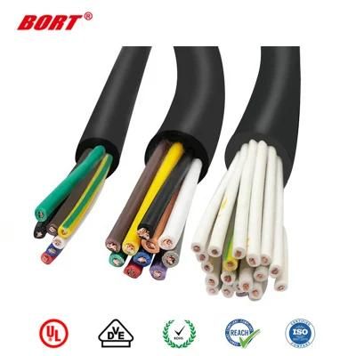 Electricity Shielded Power Cable Computer Cable Multi Cores Low Voltage Cable UL2835 FT1VW-1 30V