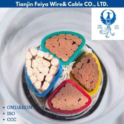 Nyy H05vvf Manufacturers Supply Various PVC Insulation PVC Sheath Copper Conductor or Aluminum Flame Retardant Power Cable