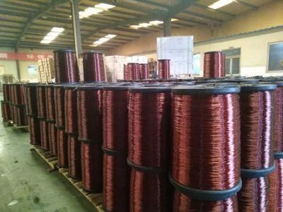 Polyeter/Polyamide Al Magnet Wire Electrical Al Wire Enameled Aluminum Wire Eiw 180 Degree/Ei/Aiw 200degree China Factory Enameled Alu Wire