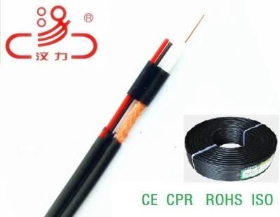 Rg59 Coaxial with Power Cable Siamese Cable Rg59 Coaxial Cable