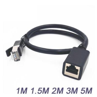 1m 1.5m 2m 3m 5m RJ45 Cat 6 Male to Female Ethernet LAN Network Extension Cable Cord for PC Laptop