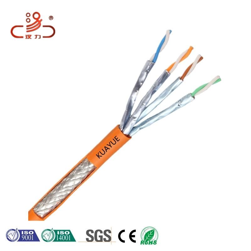 SFTP CAT6A LAN Cable for Network Computer Cables Copper Indoor Outdoor Cable