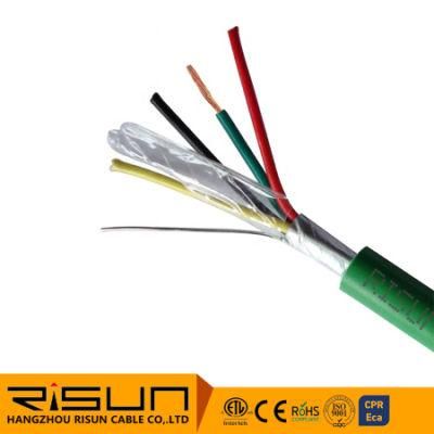 European Bus Control Cable 2X2X0.8mm Factory Supply with Lshf Green Knx Bus Cable