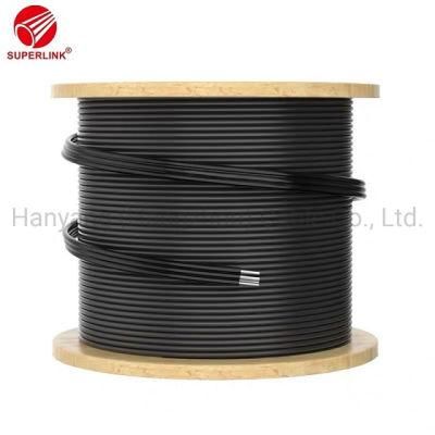 Optical Fiber Drop Cable Outdoor 1 2 4 6cores Single Mode Multimode Om1 Om2 Om3 Om4 LSZH Jacket ISO9001 ETL CE CPR UL Cmr