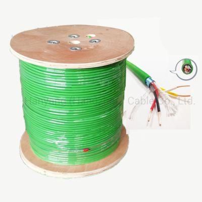 OEM Knx Cable 1X4X0.8 Bare Copper RoHS CPR Shielded Bus Cable