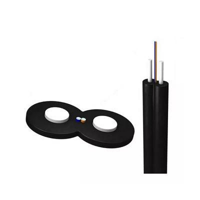 Indoor 2 Core Gjxh GJXFH FTTH Fiber Optic Drop Cable