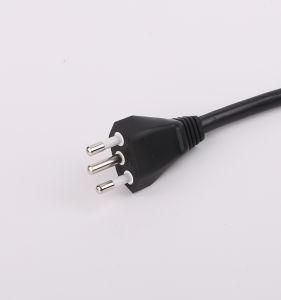 Brazil Standard Power Plug with TUV Approved of 10A/12A/16A of 3pins