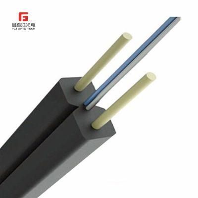 GJXFH Fiber Optic Drop Cable Patch Cord FTTH Outdoor Drop Cable 1 2core G657A2 Optical Cable