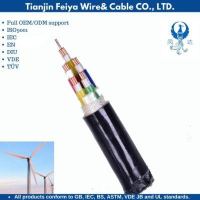 Electric Wind Power Fdes-25 Copper Core Ethylene Propylene Rubber Insulated Thermoplastic Elastomer Sheathed Cold Resistant Cable