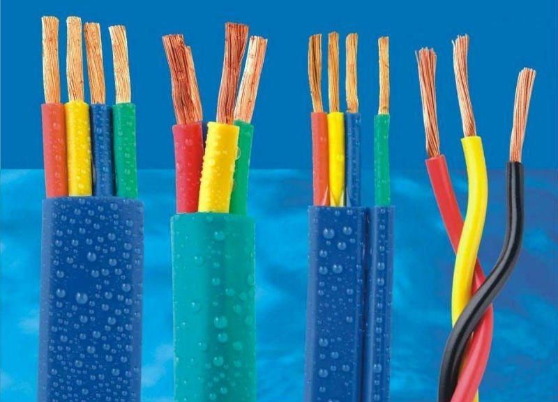 Flat Submersible Pump Cable 6AWG