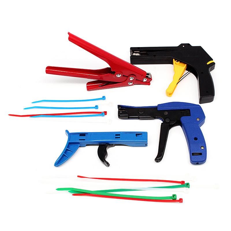 Professional Heavy Duty Nylon Cable Tie Gun Fastening Tool for Cable Ties