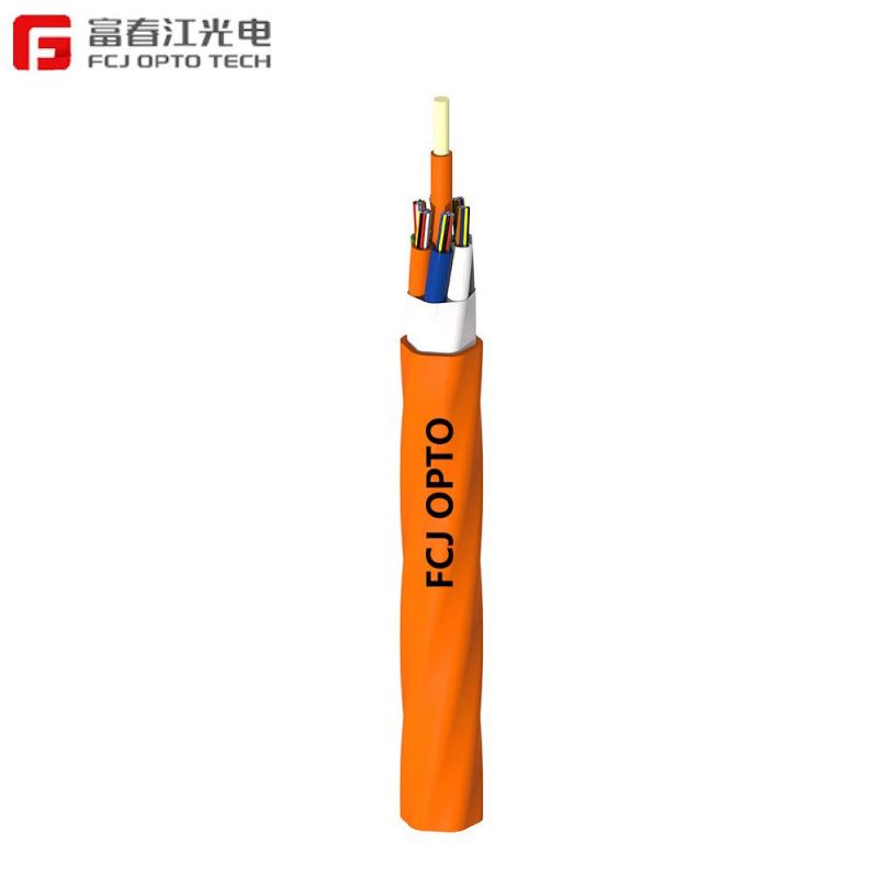 Made in China Indoor ADSS 1 2 4core FTTH Drop Cable