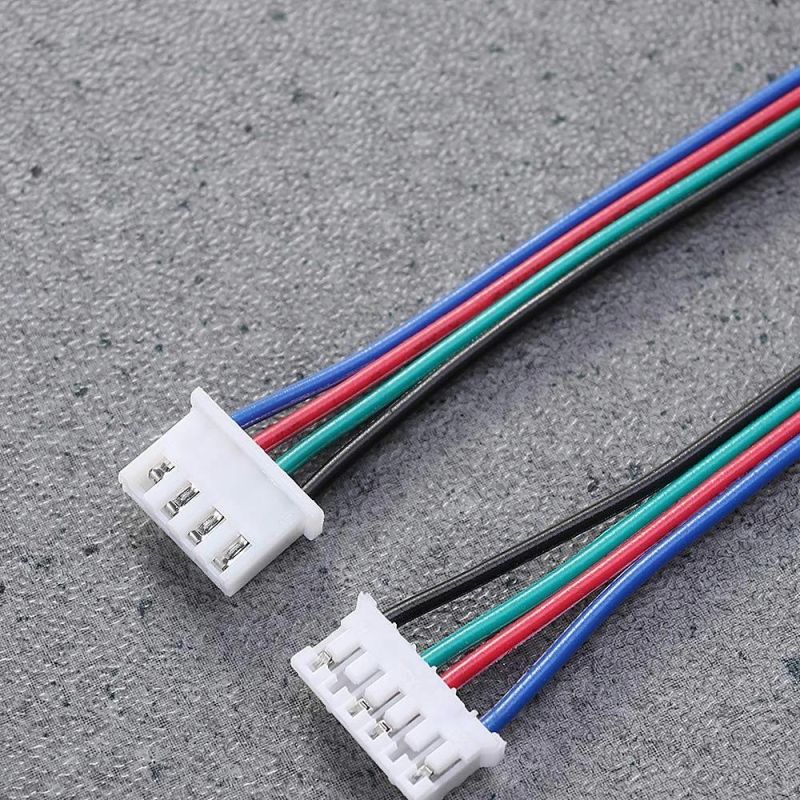 Olearn Stepper Motor Cable Lead Wires Connectors 1m Hx2.54 4pin to 6pin for 3D Printer Motor