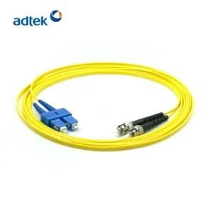 Single Mode 50/125um Duplex Sc/Upc-St/Upc 2.0mm Fiber Optic Patch Cord