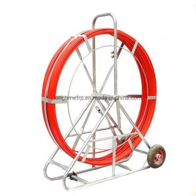 Flexible Wire Pushing Fiberglass Rod Cable Duct Rodder Price 300m Duct Rodders