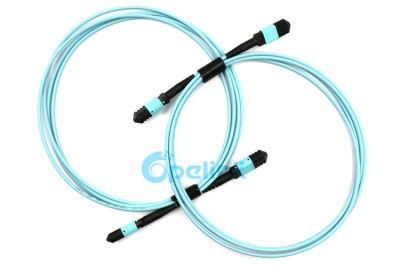 High Quality OEM High-Density Om3 MPO-MPO Trunk Fiber Patchcord with Factory Price