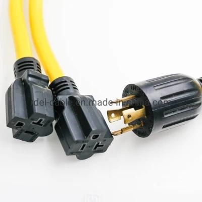 USA American and Canada 110V UL NEMA 5-15 Power Cord Cables