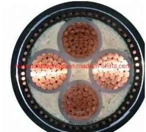 4 Core Cu/XLPE/Swa/PVC Underground Armoured Power Cable Size