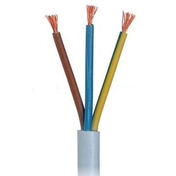 H05VV-F 3G-1-5mm 3 Core Heat Resistant PVC Coated Flexible Cable