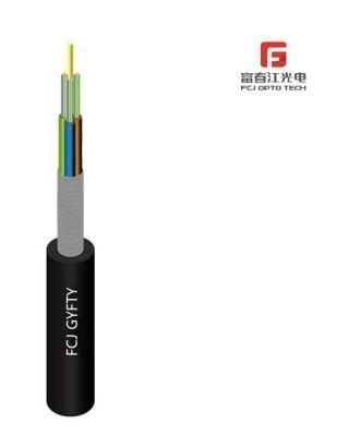 Aerial &amp; Underground GYFTY Single Mode Fiber Optic Cable