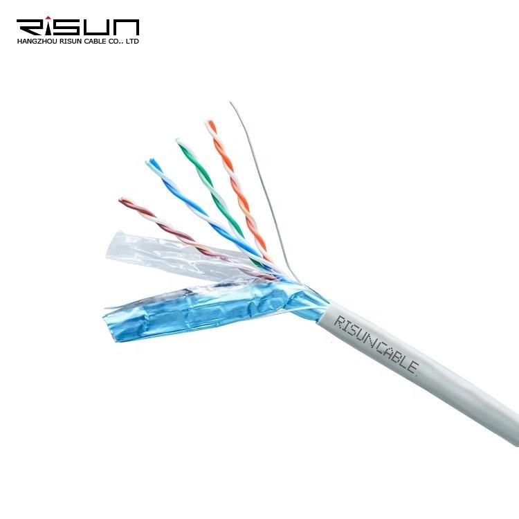 FTP Cat5e 24AWG Solid Bulk Cable Cmr 1000FT