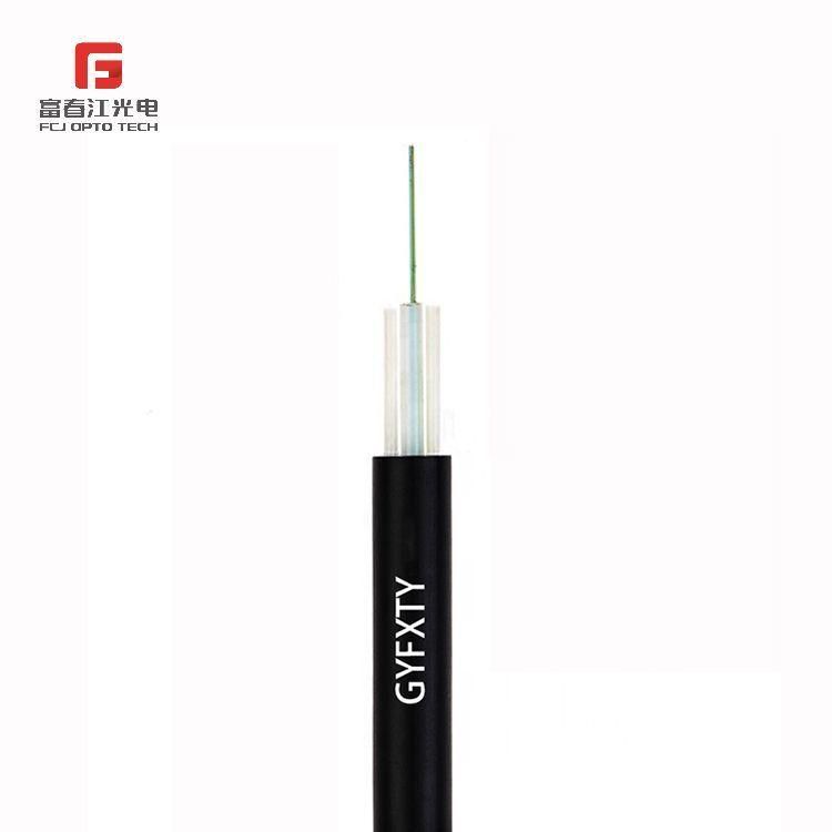FRP Strength Central Loose Tube Outdoor Optical Cable GYFXTY