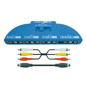 Game Audio Video Splitter Adapter