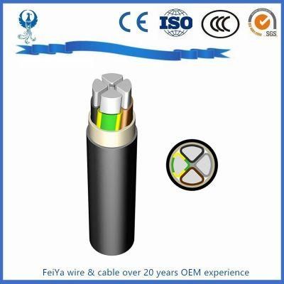Alloy XLPE Insulation Sheathed Conductor Copper Aluminum Concentric Cable