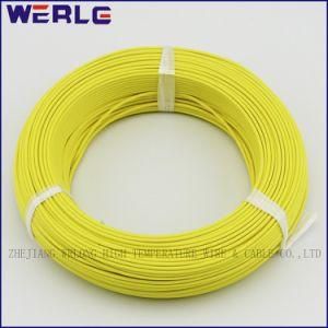 Af200-1 0.12mm2 300/500V Yellow FEP Copper Tinned Teflon High Temperature Resistance Electirc Cable/Wire