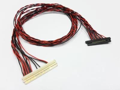 LCD Display Lvds Cable Custom Flat Cable