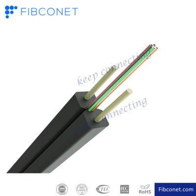 FTTH Indoor 4 Core G657A1 G657A2 GJXFH Gjxh Fiber Optic Drop Cable