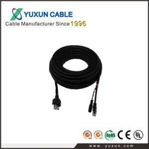 IP Cable Used for Camera LAN Cable with Power Cable