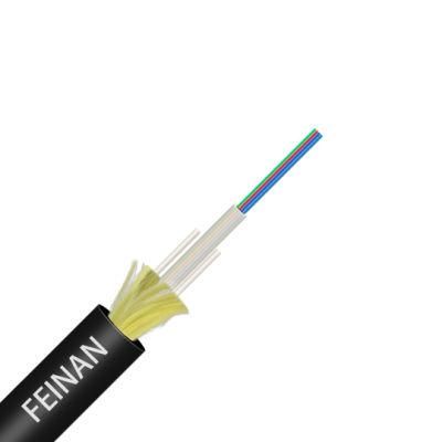 G652D 100 Span Arimid Yarns Strength Member ADSS Optical Fiber Cable