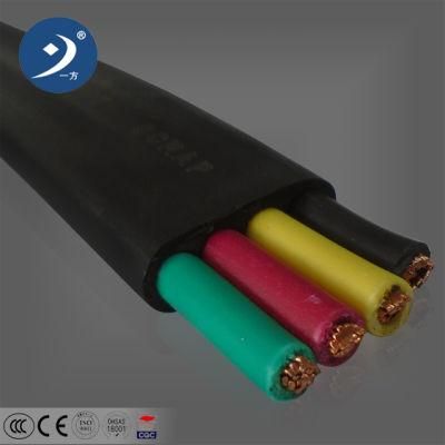 Neoprene Rubber Elevator Flat Travelling Cable Manufacture