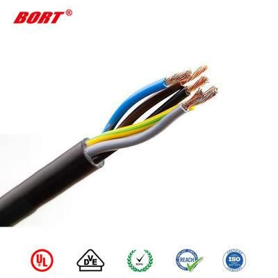 UL2562 Flex Electric Cable Copper Conductor Double Shielding PVC Insulated Sheath Cable