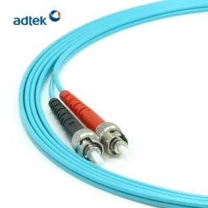 China Zkp St/Upc-Sc/Upc Multimode Dual-Core Fiber Optic Cable Patch 1m/100m