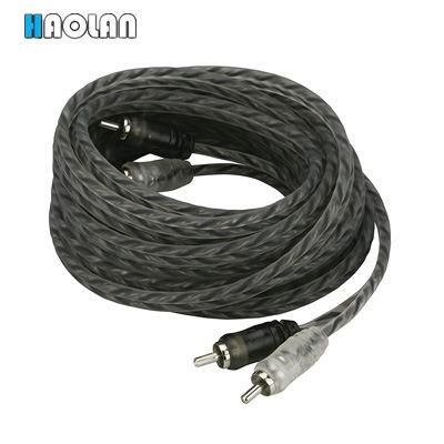 RCA Audio Video Cable RCA Stereo Cable, 2RCA Male to 2RCA Male Stereo Audio Cable for Home Theater, HDTV, Amplifiers,