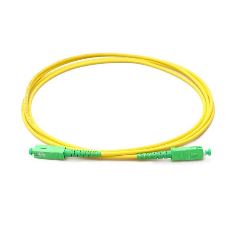 FTTH LC Upc to FC Upc Duplex Single Mode mm G657A Customized Fiber Optic Patch Cord Fiber Jumper Cable