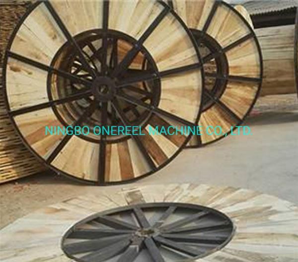 High Capacity Pine Wood Cable Spool