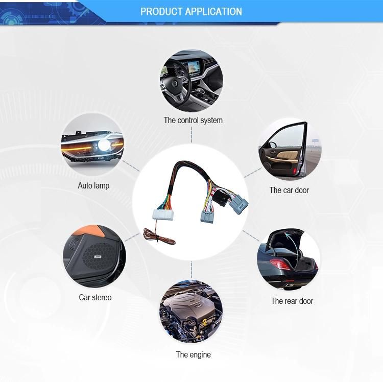 Youye Automotive Power Window Wire Harness, Electronic Fuse Box Wiring Harness, Honda ISO9001 Ts16949 Wire Harness