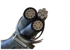 600-1000V 2+1 Core, 10~240mm2 Steel Reinforced Aluminum Wire with PVC Insulated Aerial Cable