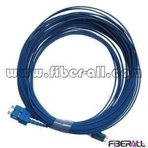 Sc to LC Duplex Fiber Optic Patch Cable Blue Jacket