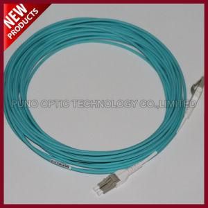 Fiber Optic LC Duplex OM3 Multimode Uniboot Patch Cord OFNP Cables