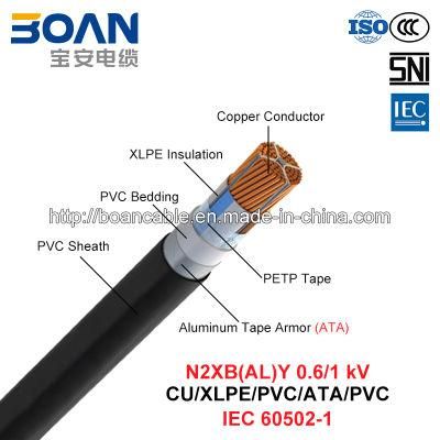 N2xby, Power Cable, 0.6/1 Kv, Cu/XLPE/PVC/ATA/PVC (IEC 60502-1)