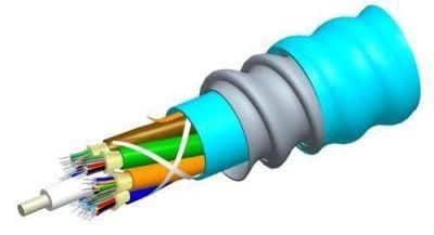 Indoor Rated Interlock Armored Multimode Fiber Optical Optic Cable