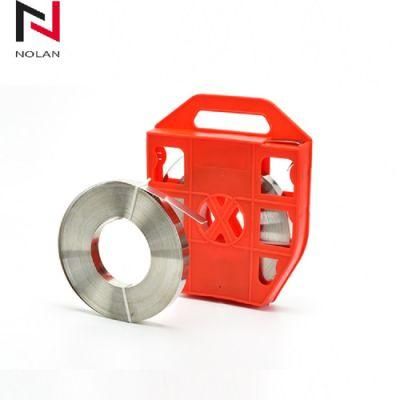 Manufacturer Wholesale 201 Stainless Steel Strapping Band Pole Hoop Fixed Banding Cable Tie