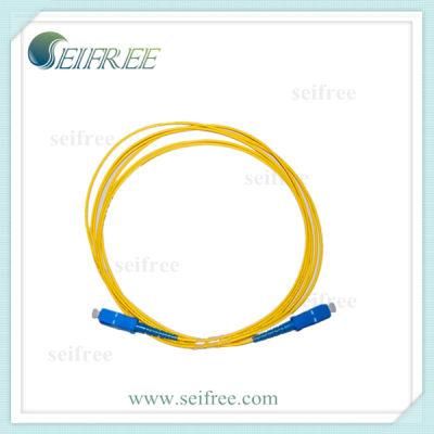 FTTH Sc Fibre Optics Cable Patchcord