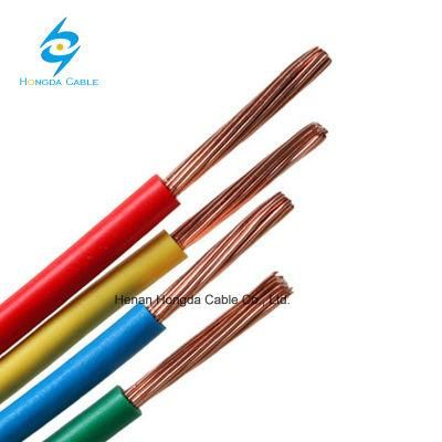 Ce Certificate PVC Insulated Copper H07V-R H07V-U H07V-K Wire Cable