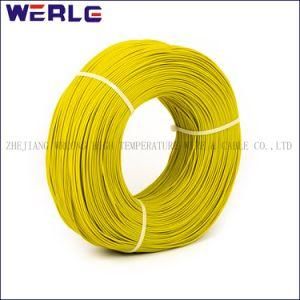 High-Temperature Resistance Yellow 1.5mm Silicone Rubber Insulated Conductor Wire