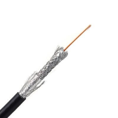 China Factory Supply Rg59 RG6 Rg11 Rg58 Coaxial Cable 75ohm CATV Satellite Communication Cable